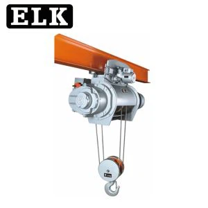 1-10ton augstas veiktspējas stiepļu troses elektriskais pacēlājs